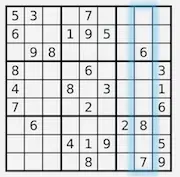 Sudoku columns