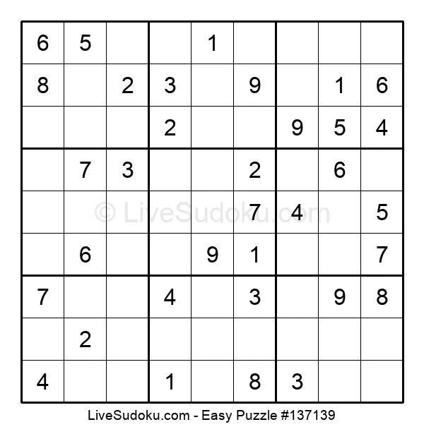 play sudoku easy online
