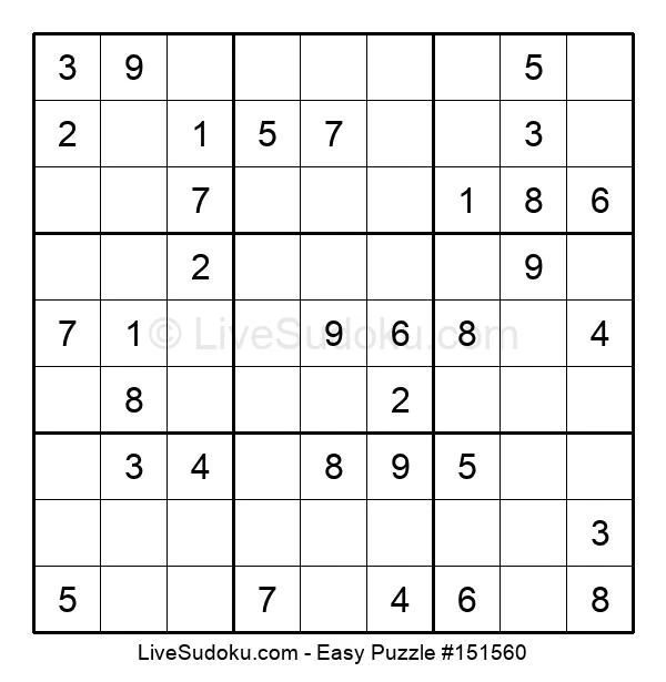 easy sudoku online 151560 live sudoku