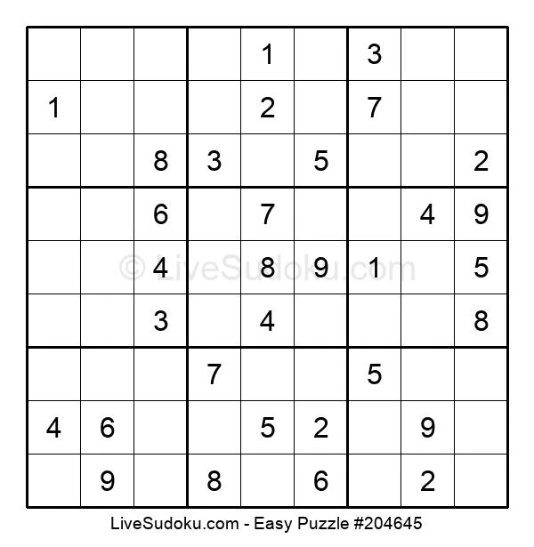 web sudoku easy
