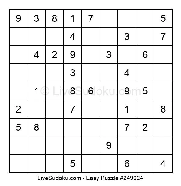 easy sudoku online 249024 live sudoku