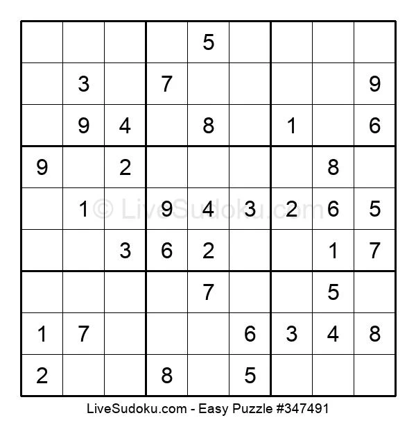 easy sudoku online 347491 live sudoku