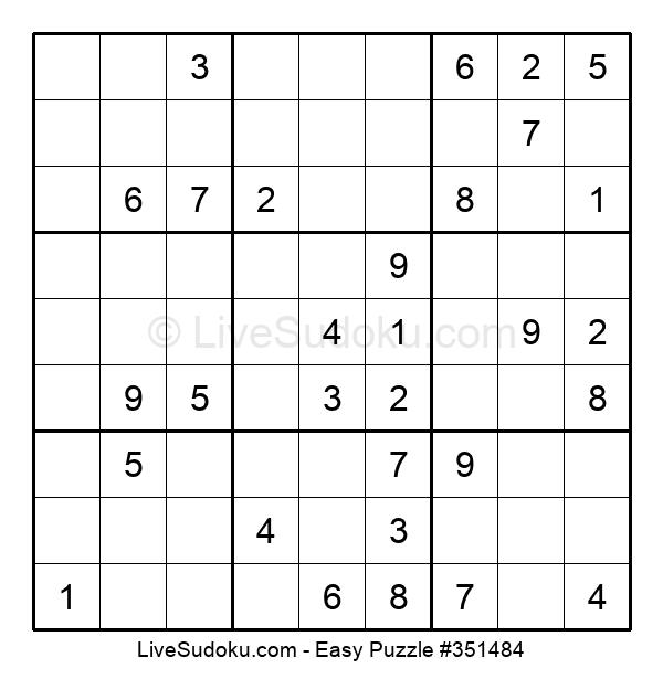 easy sudoku online 351484 live sudoku