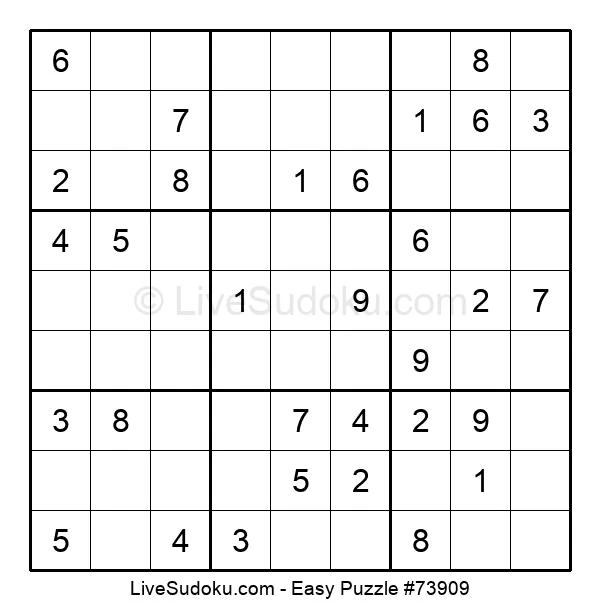 easy sudoku online 73909 live sudoku