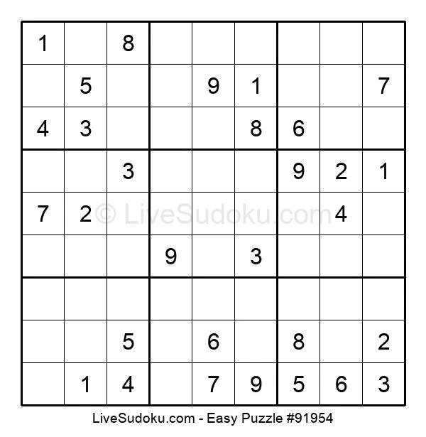 easy sudoku online 91954 live sudoku