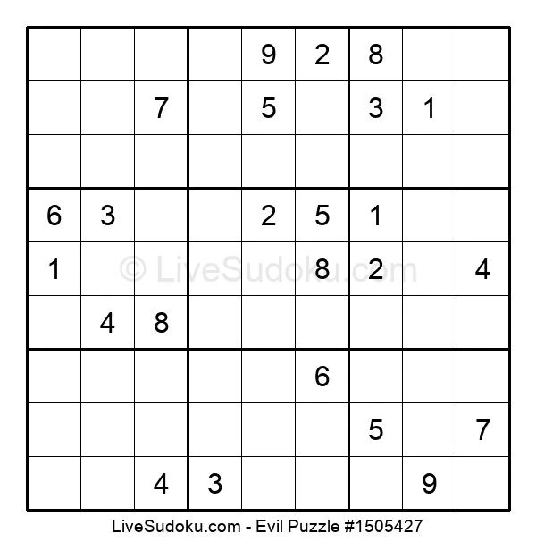 Printable Free Sudoku Puzzles