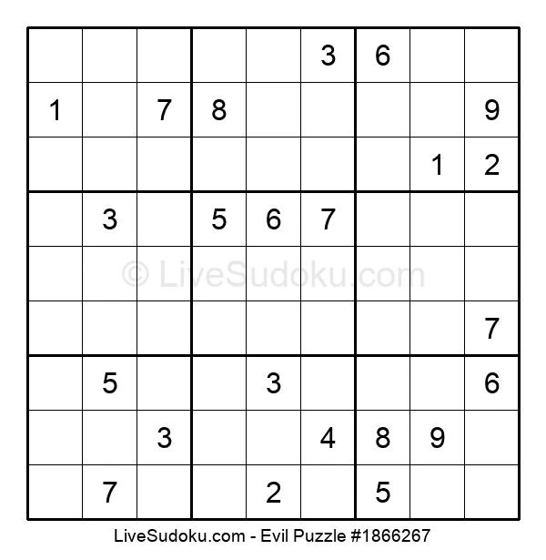 solving evil sudoku