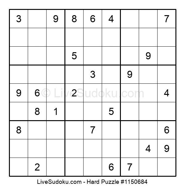 hard sudoku with solution