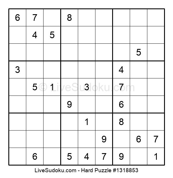 hard sudoku online 1318853 live sudoku