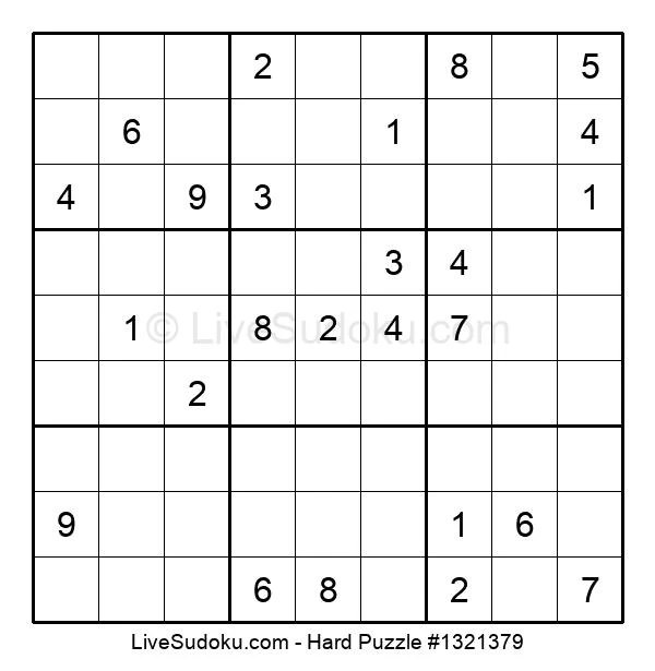 hard sudoku online 1321379 live sudoku