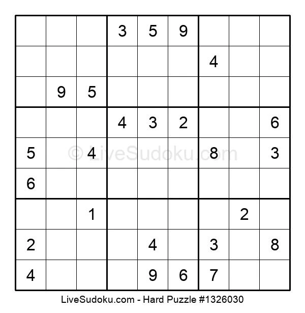 hard sudoku online 1326030 live sudoku