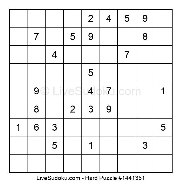 hard sudoku online 1441351 live sudoku