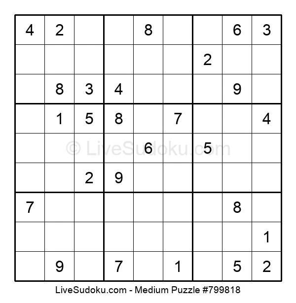 medium sudoku online 799818 live sudoku