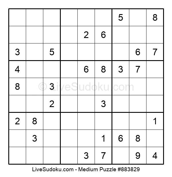 medium sudoku online 883829 live sudoku