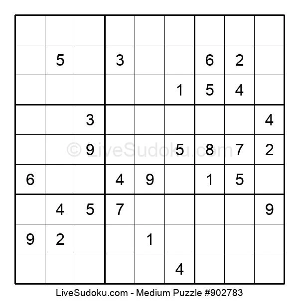 medium sudoku online 902783 live sudoku