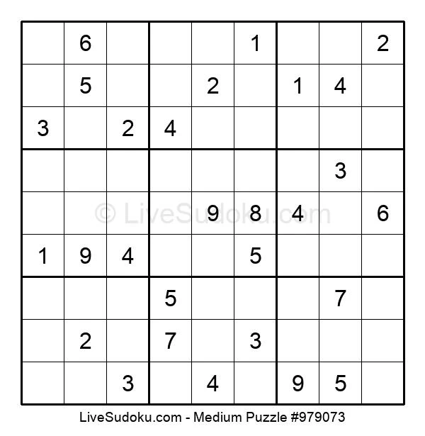 medium sudoku online 979073 live sudoku