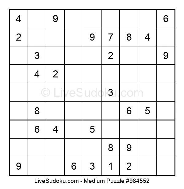 medium sudoku online 984552 live sudoku