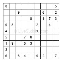 Play easy daily sudoku number 111418