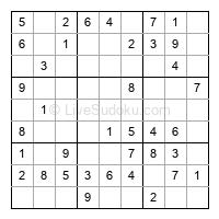 Play easy daily sudoku number 119570