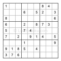 Play easy daily sudoku number 132772