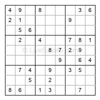 Play easy daily sudoku number 155983