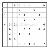 Play easy daily sudoku number 156102