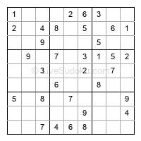 Play easy daily sudoku number 17217