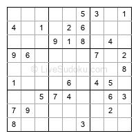 Play easy daily sudoku number 174760