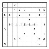 Play easy daily sudoku number 175973