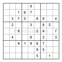 Play easy daily sudoku number 203227