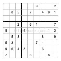 Play easy daily sudoku number 209429