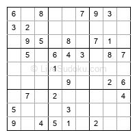 Play easy daily sudoku number 316600