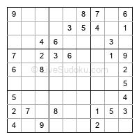 Play easy daily sudoku number 329524