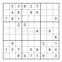 Play easy daily sudoku number 334908