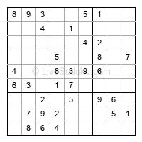 Play easy daily sudoku number 37157