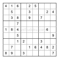 Play easy daily sudoku number 38824