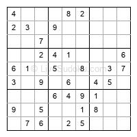 Play easy daily sudoku number 39355