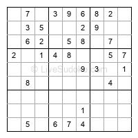 Play easy daily sudoku number 424920