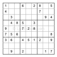 Play easy daily sudoku number 428409