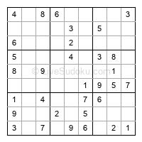 Play easy daily sudoku number 430983