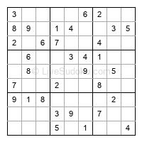 Play easy daily sudoku number 431077