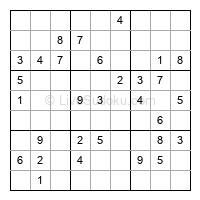 Play easy daily sudoku number 435798