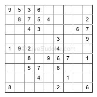 Play easy daily sudoku number 474217