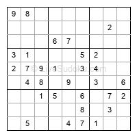 Play easy daily sudoku number 56663