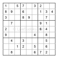 Play easy daily sudoku number 83190