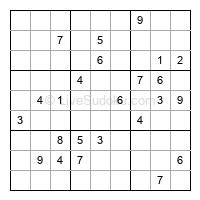 Play evil daily sudoku number 1508742