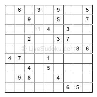 Play evil daily sudoku number 1524995