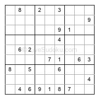 Play evil daily sudoku number 1547983