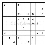 Play evil daily sudoku number 1555059