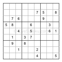 Play evil daily sudoku number 1563339